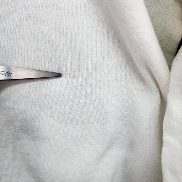 VTG 90s Christmas Sweatshirt Adult XL Noel Bunny Reindeer Bear Graphic Holiday - Picture 7 of 14